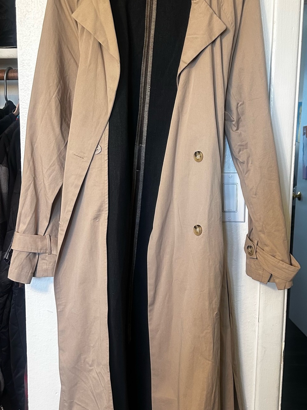 Fashion Nova Brown and Black Faux Leather Jacket